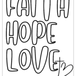 Bible Themed Coloring In 5 Pack