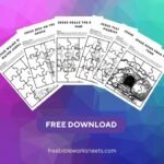 Stories Of Jesus Jigsaw Printable