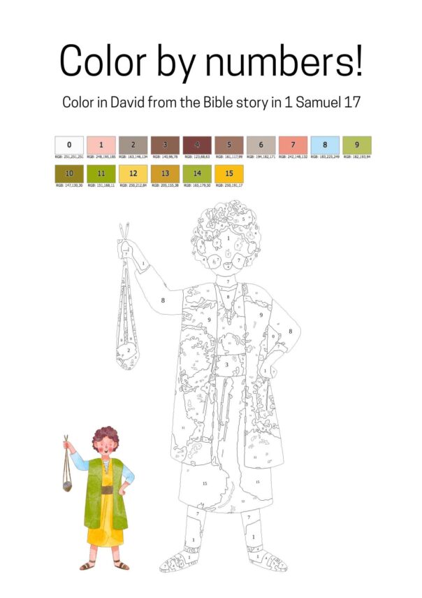 david-and-goliath-color-by-numbers-worksheet-free-bible-worksheets