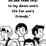 John 15:12 -13 Scripture Bookmark - Coloring In