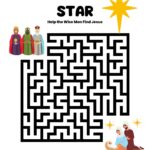 Following the Star Maze Game Sheet