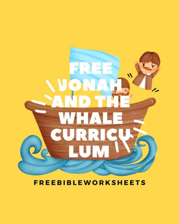 FREE JONAH AND THE WHALE CURRICULUM