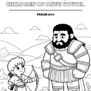 Kids Coloring Page - Arrows of Blessing