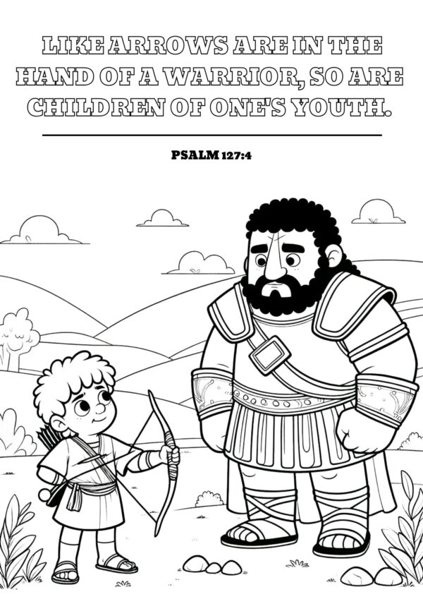 Kids Coloring Page - Arrows of Blessing