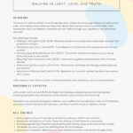 1 John Bible Summary Sheet Printable – Living in God’s Love and Truth