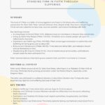 1 Peter Bible Summary Sheet Printable – Suffering for Christ and Living in Hope