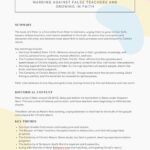 2 Peter Bible Summary Sheet Printable – Standing Firm Against False Teaching