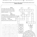 Easter Activity Sheet – Christian Printable for Kids