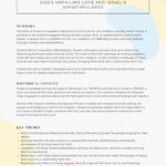 Hosea Bible Summary Sheet Printable – God’s Unfailing Love and Redemption