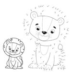 Daniel and the Lions' Den Dot-to-Dot Activities - Fun Printable Bible Worksheets for Kids