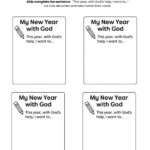 New Year Goal Cards – Free Printable for Your New Year Bible Lesson
