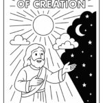 7 Days of Creation Printable Coloring Pages – Bible Activities for Kids