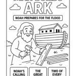 3 Noah’s Ark Coloring Pages – Free Magazine-Style Bible Printables for Kids