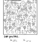 Jesus Feeds the 5000 – Bible I SPY Activity Sheet (John 6:1–14)