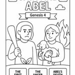 Cain and Abel Coloring Page – Free Genesis 4 Printable for Kids