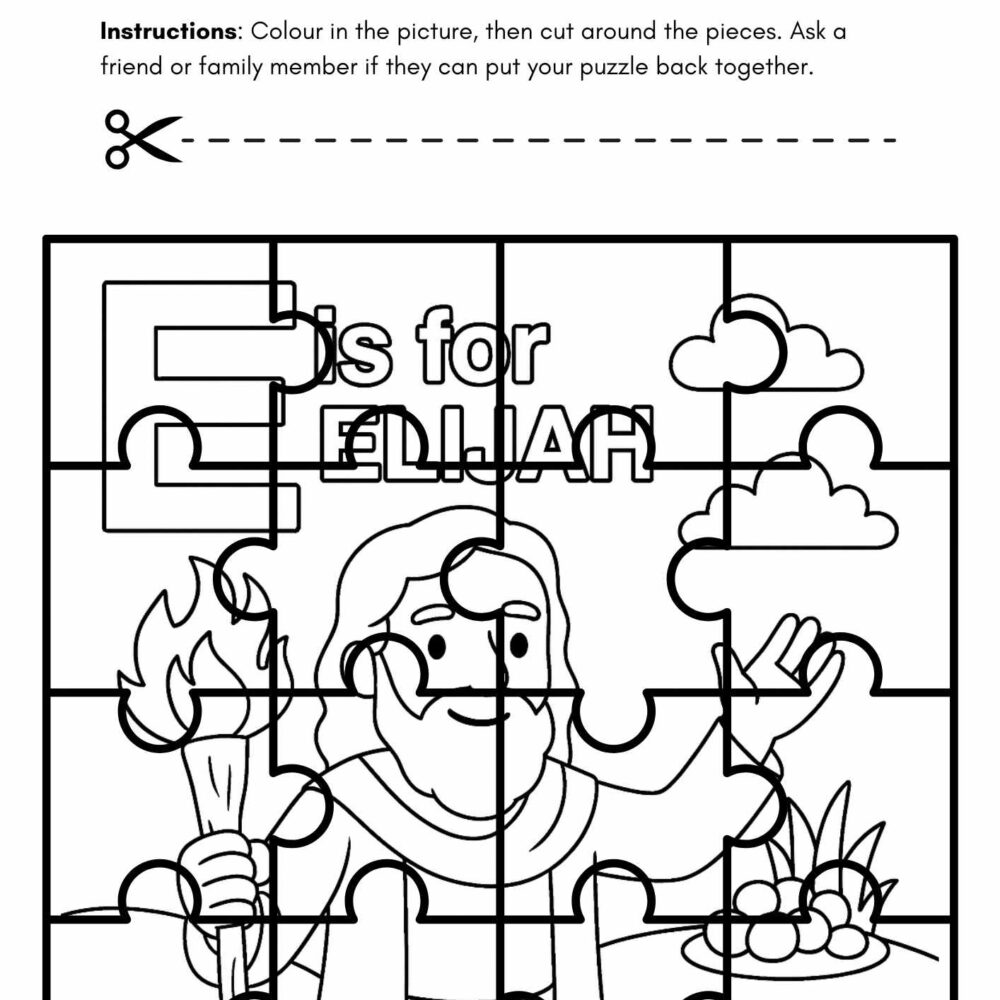 Elijah Puppet Joseph and His Coat Craft Stick Puppet - Free Bible Worksheets
