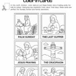 Free Easter Story Colouring Trading Cards – 6 Printable Bible Scenes for Kids