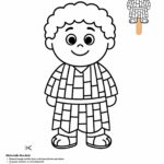 Joseph and His Coat Craft Stick Puppet