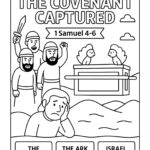 The Ark of the Covenant is Captured Coloring Page – Free 1 Samuel 4–6 Printable for Kids