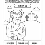 The Suffering Servant – Free Bible Coloring Page for Kids (Isaiah 53)