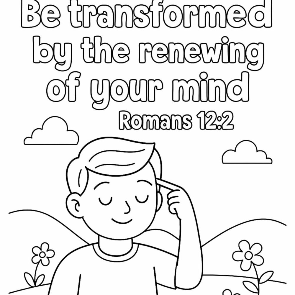 renewing your mind - Free Bible Worksheets