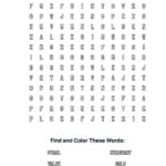 Pearl of Price Parable Coloring Word Search