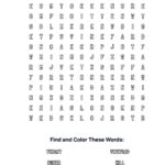 Wicked Tenants Coloring Word Search