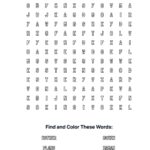 Esther Delivers Coloring Word Search