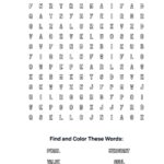 Pearl of Price Coloring Word Search