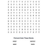 Paraclete Promise Coloring Word Search