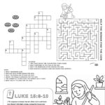 Parable of the Lost Coin Worksheet – Luke 15:8-10 (Free Printables)