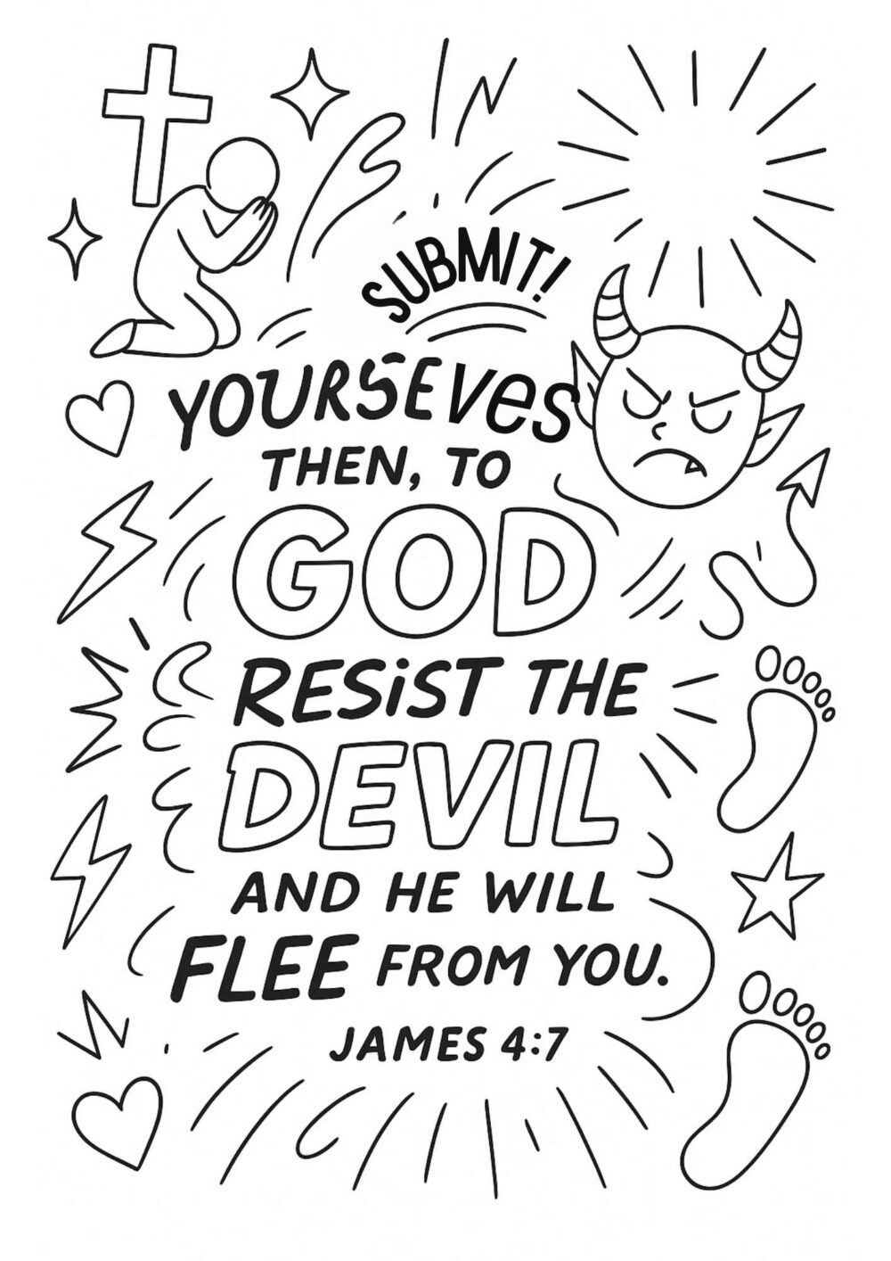 Bible Verses for Awesome Kids – Free Printable Mini Coloring Book (Ages ...