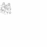 Draw Mary and Joseph’s Journey Worksheet for Kids